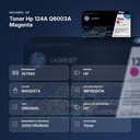 TONER HP 124A Q6003A MAGENTA - resumen de atributos