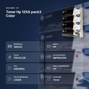 TONER HP 125A PACK3 COLOR - resumen de atributos