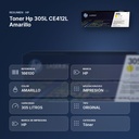 TONER HP 305L CE412L AMARILLO - resumen de atributos