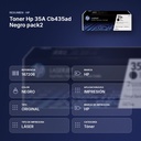 TONER HP 35A CB435AD NEGRO PACK2 - resumen de atributos