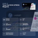 TONER HP 503A Q7583A MAGENTA  - resumen de atributos