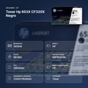 TONER HP 653X CF320X NEGRO - resumen de atributos