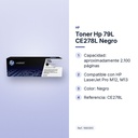TONER HP 79L CE278L NEGRO - características principales