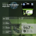 TONER HP 967XL 3JA31AE NEGRO ALTA - resumen de atributos
