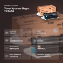 TONER KYOCERA NEGRO TK3430 - resumen de atributos