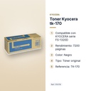 TONER KYOCERA TK-170 - características principales
