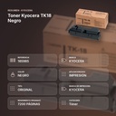 TONER KYOCERA TK18 NEGRO - resumen de atributos
