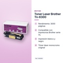 TONER LASER BROTHER TN-6300  - características principales