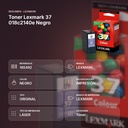 TONER LEXMARK 37 018C2140E NEGRO - resumen de atributos