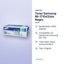 TONER SAMSUNG ML-1710D3/ELS NEGRO - características principales