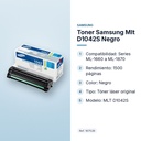 TONER SAMSUNG MLT D1042S NEGRO - características principales