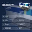 TONER SAMSUNG MLT D1092S NEGRO - resumen de atributos