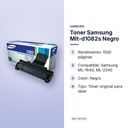 TONER SAMSUNG MLT-D1082S NEGRO - características principales
