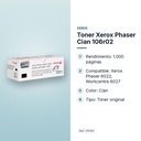 TONER XEROX PHASER CIAN 106R02 - características principales