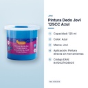 PINTURA DEDO JOVI 125CC AZUL - características principales