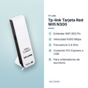 TP-LINK TARJETA RED WIFI N300 - características principales