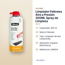 LIMPIADOR FELLOWES AIRE A PRESIÓN 200ML SPRAY DE LIMPIEZA - características principales