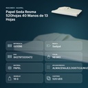 PAPEL SEDA RESMA 520HOJAS 40 MANOS DE 13 HOJAS - resumen de atributos