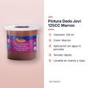 PINTURA DEDO JOVI 125CC MARRON - características principales