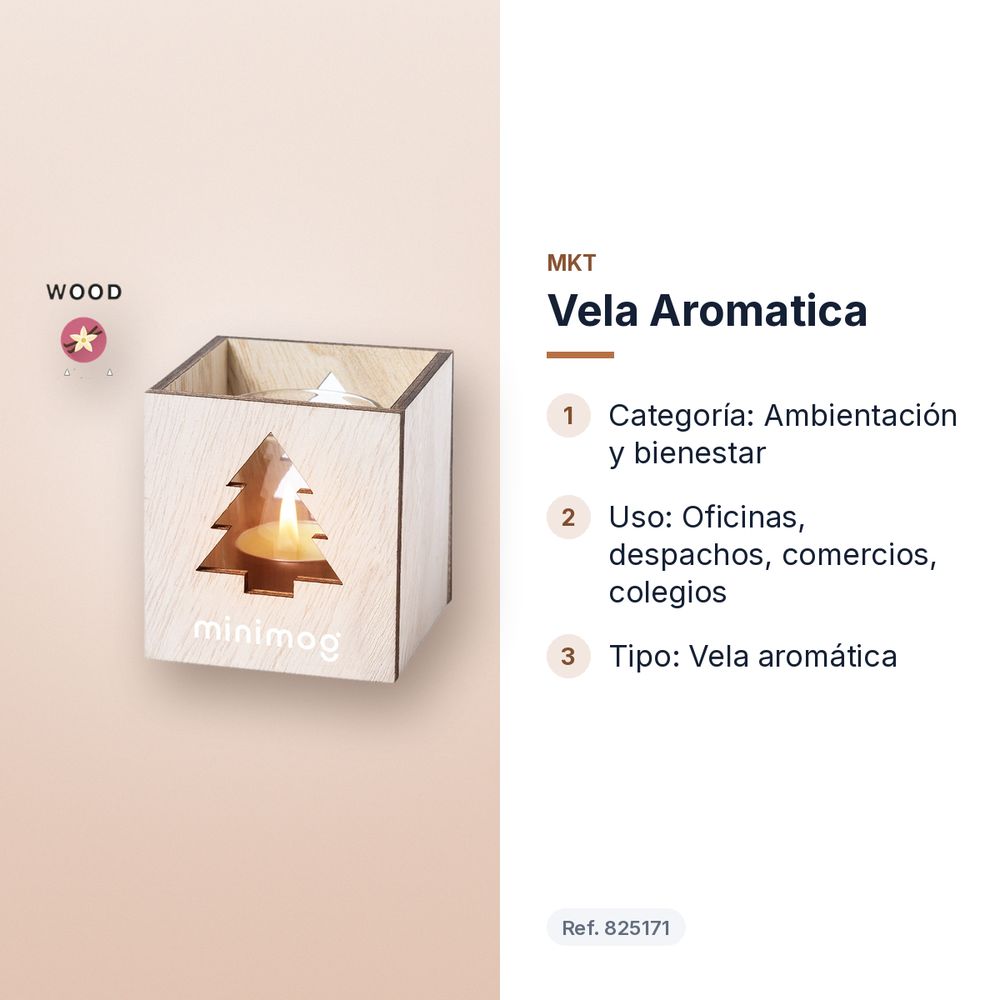 VELA AROMATICA - características principales