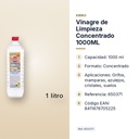 VINAGRE DE LIMPIEZA CONCENTRADO 1000ML - características principales