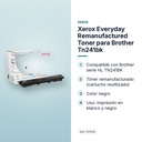 XEROX EVERYDAY REMANUFACTURED TONER PARA BROTHER TN241BK - características principales