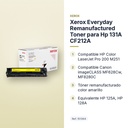 XEROX EVERYDAY REMANUFACTURED TONER PARA HP 131A CF212A - características principales