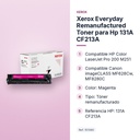 XEROX EVERYDAY REMANUFACTURED TONER PARA HP 131A CF213A - características principales