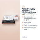 XEROX EVERYDAY TONER CYAN HP207X W2211X - características principales