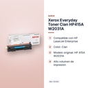 XEROX EVERYDAY TONER CIAN HP415A W2031A - características principales