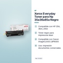 XEROX EVERYDAY TONER PARA HP 35A36A85A NEGRO  - características principales