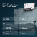 XEROX EVERYDAY TONER 80A CF280A NEGRO - resumen de atributos