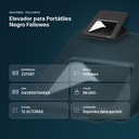ELEVADOR PARA PORTÁTILES NEGRO FELLOWES - resumen de atributos