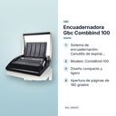 ENCUADERNADORA GBC COMBBIND 100  - características principales