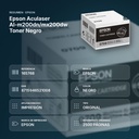 EPSON ACULASER AL-M200DN/MX200DW TONER NEGRO - resumen de atributos