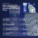 EPSON CARTUCHO CIAN 79XL 2000 PAGINAS WORKFORCE PRO WF-5XXX SERIES - resumen de atributos