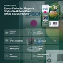 EPSON CARTUCHO MAGENTA STYLUS SX420W/425W/ OFFICE BX305F/320FW - resumen de atributos