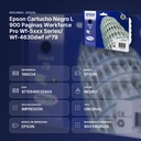 EPSON CARTUCHO NEGRO L 900 PAGINAS WORKFORCE PRO WF-5XXX SERIES/ WF-4630DWF Nº79 - resumen de atributos