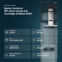 EPSON CARTUCHO WF-C5XXX SERIES INK CARTRIDGE XL BLACK  5000 - resumen de atributos
