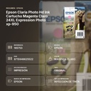 EPSON CLARIA PHOTO HD INK CARTUCHO MAGENTA CLARO 24XL EXPRESSION PHOTO XP-950 - resumen de atributos