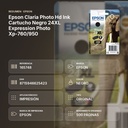 EPSON CLARIA PHOTO HD INK CARTUCHO NEGRO 24XL EXPRESSION PHOTO XP-760/950 - resumen de atributos