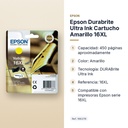 EPSON DURABRITE ULTRA INK CARTUCHO AMARILLO 16XL - características principales