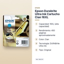 EPSON DURABRITE ULTRA INK CARTUCHO CIAN 16XL - características principales
