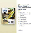 EPSON DURABRITE ULTRA INK CARTUCHO NEGRO 16XL - características principales