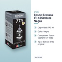 EPSON ECOTANK ET-4550 BOTE NEGRO - características principales
