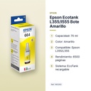 EPSON ECOTANK L355/L555 BOTE AMARILLO - características principales