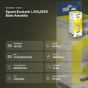 EPSON ECOTANK L355/L555 BOTE AMARILLO - resumen de atributos