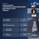 EPSON ECOTANK L355/L555/ET-2500/2550/4500 BOTE NEGRO 4.000 PAGINAS - resumen de atributos