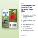 EPSON EXPRESSION HOME XP-235 CARTUCHO CYAN 29XL - características principales
