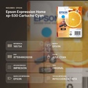 EPSON EXPRESSION HOME XP-530 CARTUCHO CYAN - resumen de atributos
